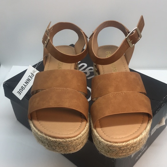 PENN Y SUE West Sandal Wedge Size 9 - Picture 2 of 16
